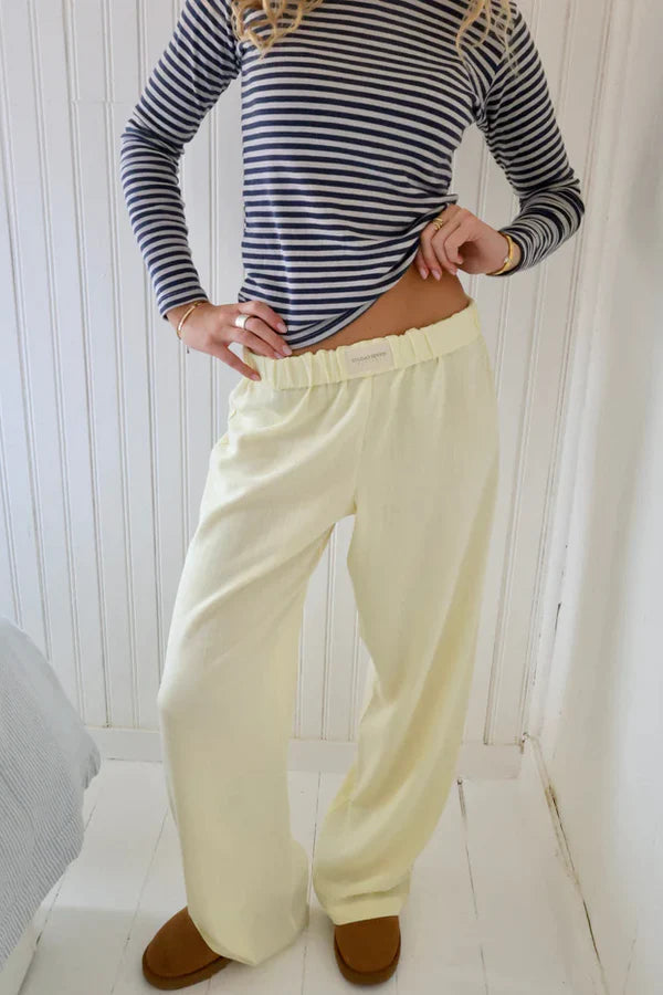 Shapie - Striped soft trousers