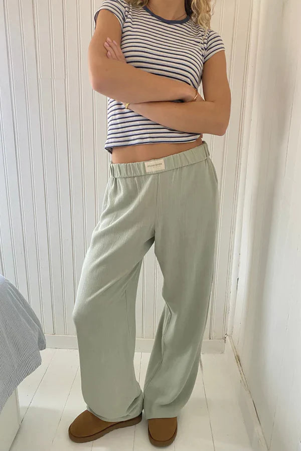 Shapie - Striped soft trousers